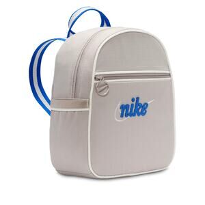 Nike Futura 365 Mini Gray Blue Backpack Small Bag Travel Sportswear FQ5559 009